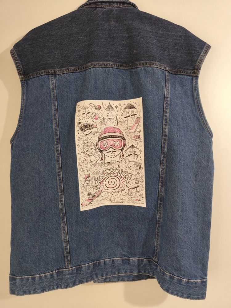 Chaleco vaquero L